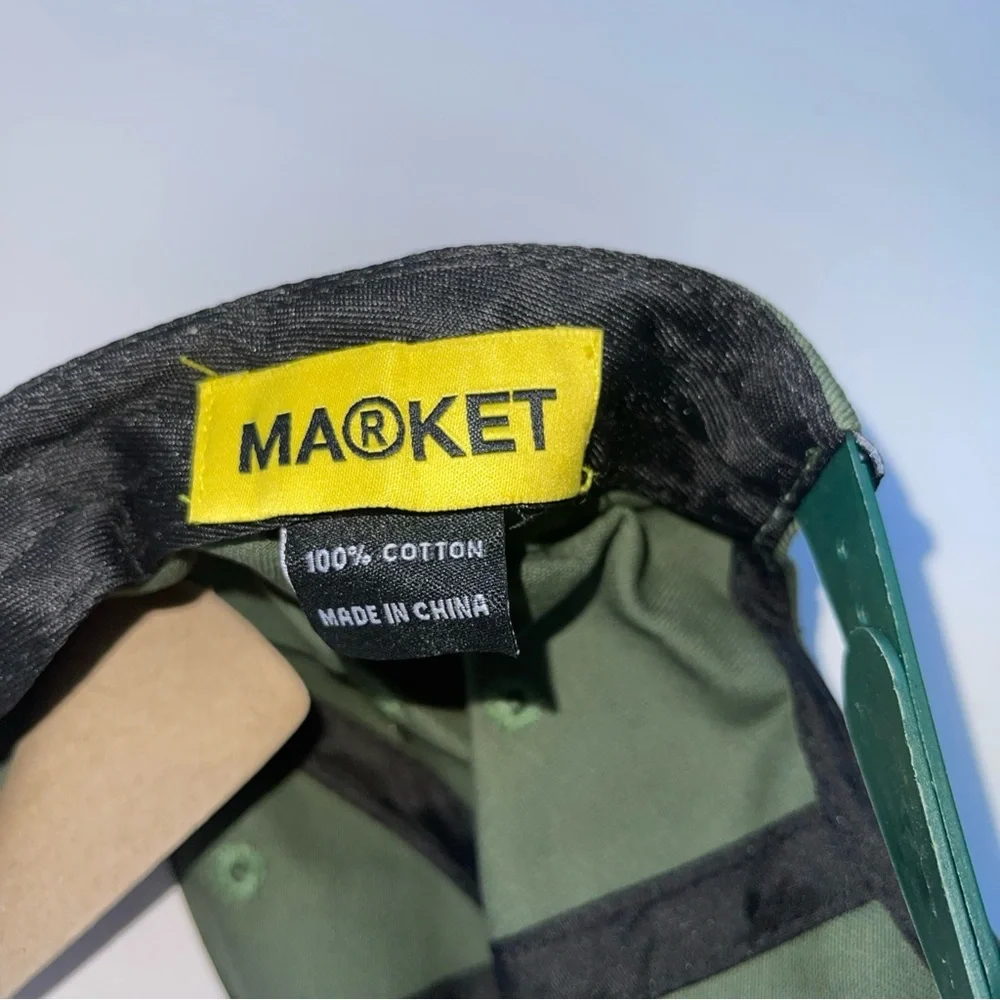 Contemporary Art Market Market Street Wear Hat Cap Snapback Osfa Green Sage NWT